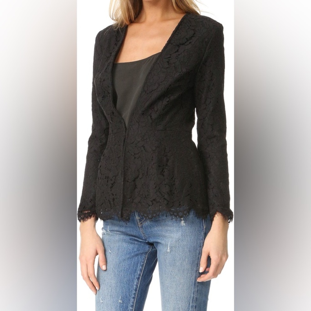 Cupcakes And Cashmere Lace Blazer M - Picture 3 of 6